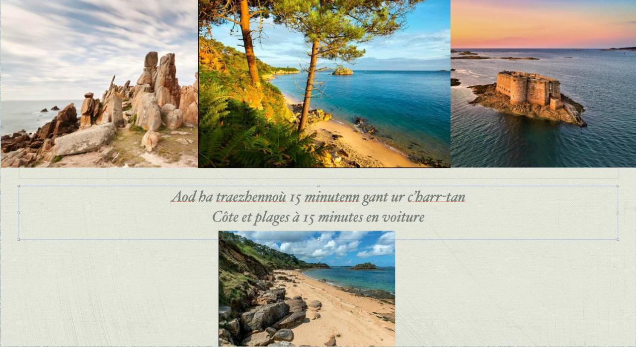 Apartmán Tal Ar Pont-Meur Morlaix Exteriér fotografie